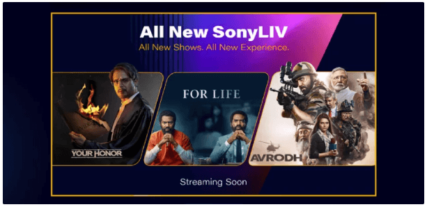 Sonyliv Advertisement Media kit