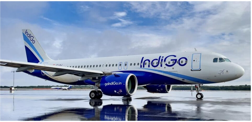 Advertising on Indigo Airlines