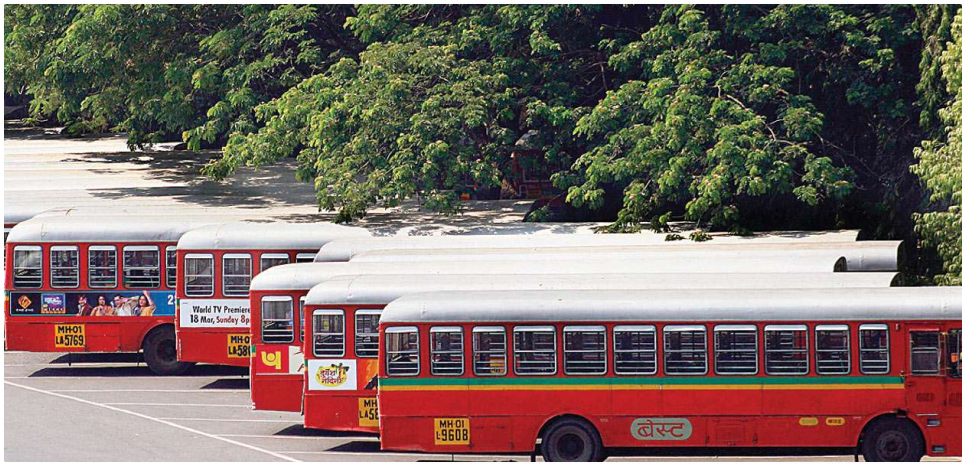 BEST Bus advertising Mumbai (Bus & bus shelter)
